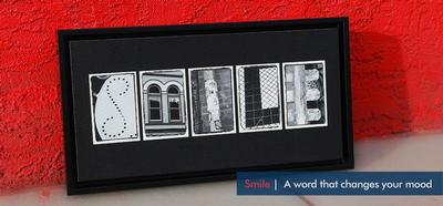 SMILE - Word ART
